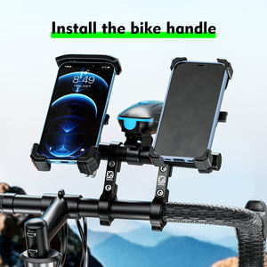 Accessoires de <span class=keywords><strong>moto</strong></span> Support d'extension de <span class=keywords><strong>guidon</strong></span> de <span class=keywords><strong>moto</strong></span> Extension de <span class=keywords><strong>guidon</strong></span> avec plate-forme de support à double pince de montage - Product Image 6