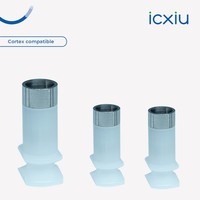 Cortex Poste de transfert d'empreinte dentaire en titane à fenêtre fermée pour implant dentaire et restauration