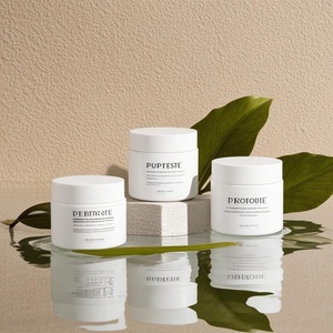 Impression d'étiquettes personnalisées, pot en verre blanc mat de 30 g, 50 g, 60 g, 100 g avec couvercle blanc mat pour lotion pour la peau, crème pour le visage - Product Image 6