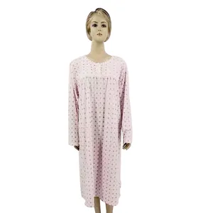 Caliente nuevo sexy de ropa Casual polka dot elegante pijama vestido de mujer