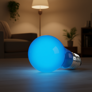 Bombilla incandescente azul estándar de 25W y 230V para iluminación interior - Product Image 3
