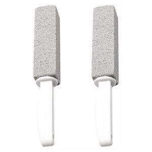 Piedra Pómez para Limpieza de Inodoros, Cepillo de Piedra Pómez para Inodoros con Mango, Limpiador de Inodoros de Piedra Pómez - Product Image 1