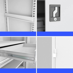 Armoire de rangement d'outils en acier portable, chariot d'atelier avec placard de <span class=keywords><strong>garage</strong></span> pour l'organisation des outils - Product Image 3