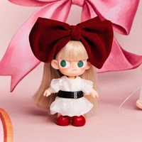 Figurines d'action authentiques POP MART Zsiga Life Is a Show MINI, boîte mystère, lot de 8 pièces, jouet de designer, figurines de collection Chibi, cadeaux de bureau