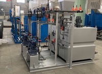 Machine de dosage automatique de poudre en acier inoxydable 304, dosage de floculant chimique, polymère