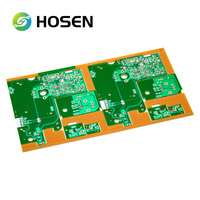Nouveautés HOSEN Carte contrôleur de FR-4 personnalisée Masque de soudure vert 1 oz Amplification en cuivre Module de son exclusif PCB PCBA
