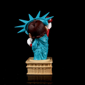 Figura Coleccionable de PVC <span class=keywords><strong>Super</strong></span> <span class=keywords><strong>Mario</strong></span> GK Statue Cosplay Liberty, Modelo a Escala 1:32, Decoración para el Tablero del Auto y Escritorio - Product Image 4