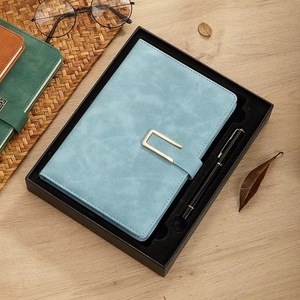 Cuaderno A5 con Logotipo Personalizable, Cubierta de Cuero Imprimible, Cuaderno de Reuniones de Negocios de Alta Calidad, <span class=keywords><strong>Regalo</strong></span> Empresarial al por Mayor - Product Image 5