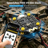 SpeedyBee F405 V4 BLS 60A Stack 30x30 Uçuş Kontrol Cihazı ICM42688P Gyro 4'ü 1 Arada ESC Dahili Barometre FPV Verici