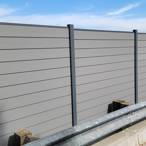 Vente en gros de panneaux de clôture en bois composite WPC imperméables <span class=keywords><strong>pour</strong></span> jardin extérieur Clôture en bois et plastique <span class=keywords><strong>pour</strong></span> - Product Image 6