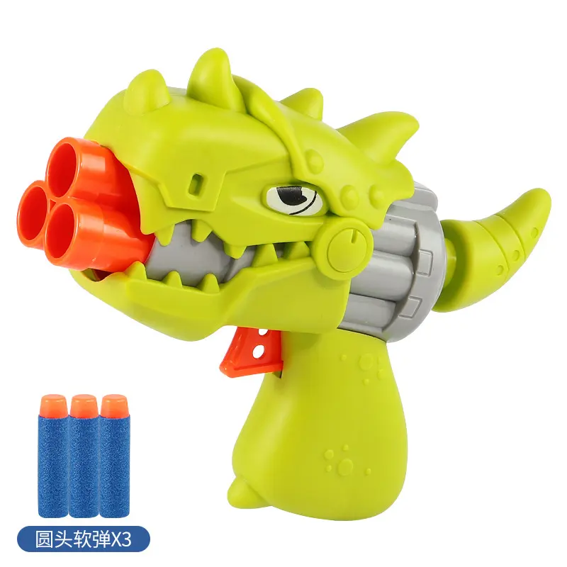 Soft Bullet Toys Gun for Boys,Dinosaur Ball Blaster Gun Dart Cool Stuff for Kid,Festivals Gifts Perfect for Shooting Practice