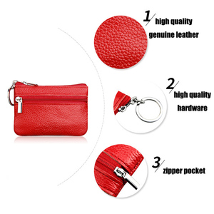 Vente en gros Petit sac <span class=keywords><strong>porte</strong></span>-clés en <span class=keywords><strong>cuir</strong></span> véritable <span class=keywords><strong>Porte</strong></span>-<span class=keywords><strong>monnaie</strong></span> personnalisé Sac à clés en <span class=keywords><strong>cuir</strong></span> <span class=keywords><strong>de</strong></span> vachette avec fermeture éclair Sac à <span class=keywords><strong>monnaie</strong></span> en <span class=keywords><strong>cuir</strong></span> <span class=keywords><strong>de</strong></span> vachette - Product Image 4