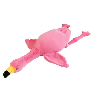 AIFEI TOY Riesige Simulation Flamingo Plüsch tier Baby Schlafen Weiches Kissen Kuscheltier Vogel 130cm 160cm Riesen Flamingo Peluches