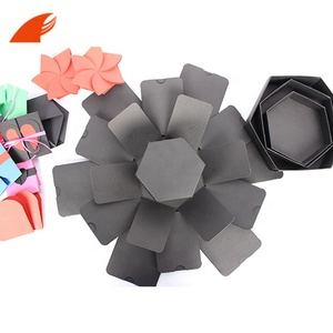 <span class=keywords><strong>Surprise</strong></span> Explosion Boîte Cadeau pour Anniversaire Scrapbook <span class=keywords><strong>Album</strong></span> <span class=keywords><strong>Photo</strong></span> BRICOLAGE Anniversaire Noël Cadeaux Saint-Valentin - Product Image 2