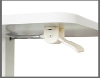 Bureau debout à levage manuel, bureau debout roulant, bureau d'ordinateur à levage, bureau d'appoint, bureau d'ordinateur portable, bureau pliable mobile