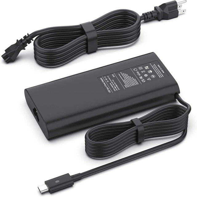 Kabbol Replacement New 90W USBC Type C Slim AC Adapter Laptop Battery Charger for Latitude 3400,3500,5289,5300 2in1,7400 2in1