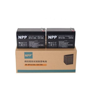 NP12-7 Lead Acid <b>Battery</b> 12V 7Ah VRLA Rechargeable For Security System <b>Backup</b> Power - Product Image 3