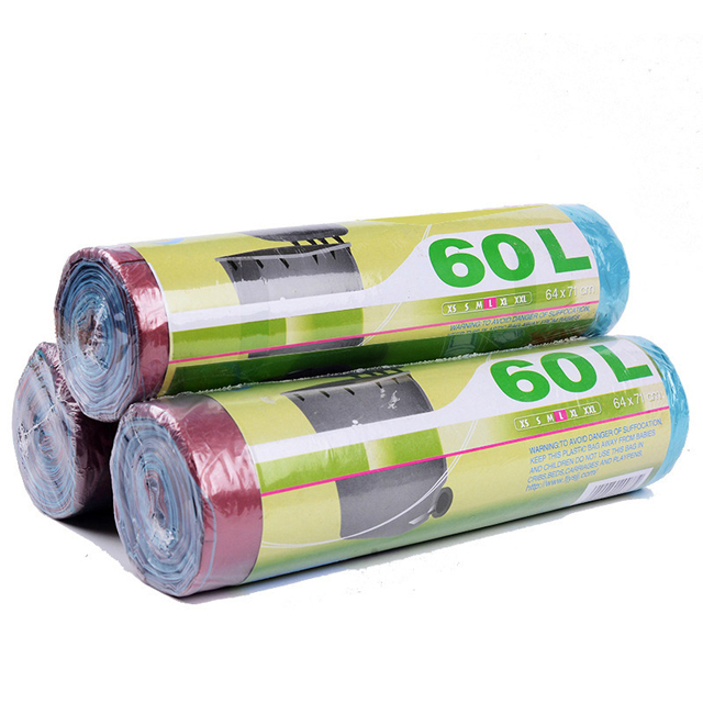 60L Household Garbage Bags on Roll
