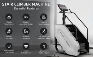 Máquina de <span class=keywords><strong>Escaleras</strong></span> Cheernin para Entrenamiento de Glúteos en Gimnasio, Equipo Cardiovascular Comercial - Product Image 2