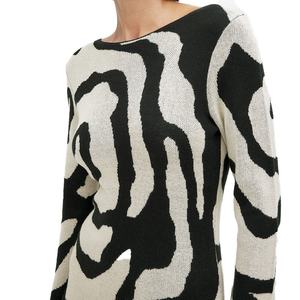 Custom Fashion Midi <b>Dress</b> With Ruffles Turn-Down Lapel Collar Washable Buttoned Waist-Stylish Long Sleeve <b>Dress</b> - Product Image 4