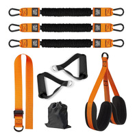 Bandas de Resistencia Kepler Multi-Nivel de TPE, Bandas Elásticas para Entrenamiento, Desarrollo Muscular, Levantamiento de Pesas y Movilidad