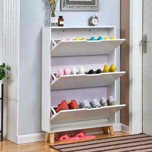 Meuble de rangement pour chaussures en bois, style moderne et simple, pour salon, armoire à chaussures - Product Image 3