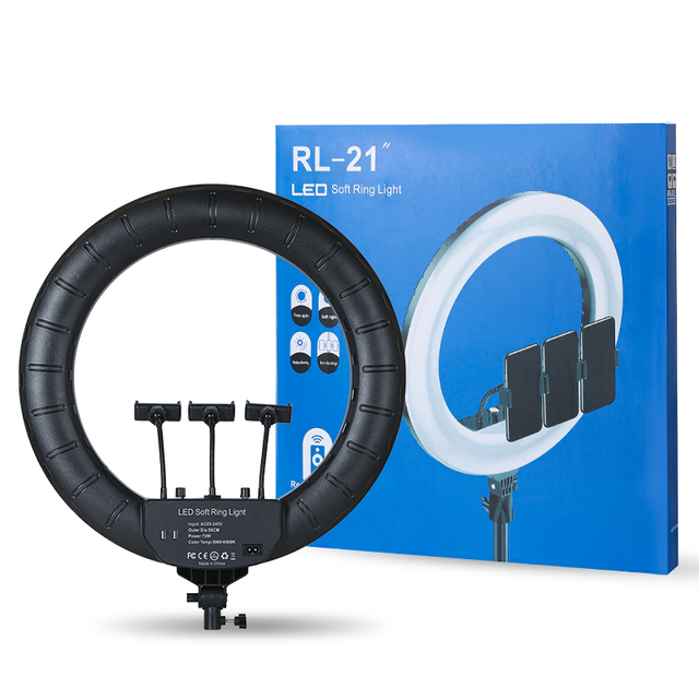 Hot Sale 18inch Photography Ringlight Selfie Tiktok Living Video with Tripod Stand Dimmable Fill Light 18 21 Inch Led Ring Light