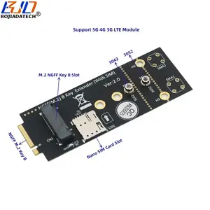 NGFF(M.2) zu Key-B-Schnitts telle Wireless Converter Adapter karte mit Nano-SIM-Steckplatz Unterstützung 5G 4G 3G GSM LTE-Modul