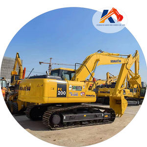 Komatsu PC200-7 90% nouvelle pelle à vendre 2022 modèle DPF 20 tonnes pelle sur chenilles en bon état noyau moteur boîte de vitesses pompe japon - Product Image 1