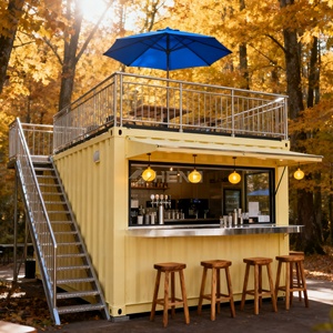 Chiosco Container Moderno Personalizzato per Caffetteria e Snack Bar, Popolare e <span class=keywords><strong>in</strong></span> <span class=keywords><strong>Vendita</strong></span> - Product Image 5