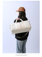 Bolsa de Deporte Personalizable de Lona con Separación para Seco y Húmedo, Bolsa de Viaje, Bolsa de Yoga, Bolsa de Natación, con Capacidad de Impresión de Logotipo, Bolsas Ecológicas