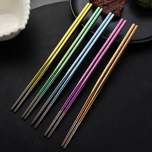 ตะเกียบไทเทเนียมบริสุทธิ์ 23.5 ซม. ทรงกลม น้ำหนักเบา อุปกรณ์ตั้งแคมป์ สีไอซ์ฟลาวเวอร์ สำหรับผู้ใหญ่ ใช้ในบ้าน กล่องของขวัญ - Product Image 1