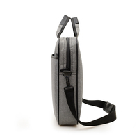 Logo personnalisé 15.6-16 pouces sac d'ordinateur professionnel simple et léger en nylon étui pour ordinateur portable durable multifonctionnel
