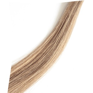 Extensiones de Cabello Europeo Pre-Adheridas con Queratina Sens Flat, Color 23 Rubio Claro Medio Extra Claro, 25 Mechones, 100% Cabello Remy - Product Image 3