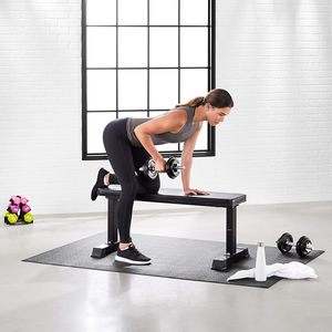 <span class=keywords><strong>Tapis</strong></span> de <span class=keywords><strong>tapis</strong></span> roulant en PVC haute densité de 8 mm, épaissi, antidérapant, absorbant les chocs, <span class=keywords><strong>anti</strong></span>-vibrations pour équipement de gym - Product Image 1