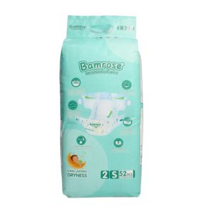 Couches bébé biodégradables en bambou/coton, anti-fuites 3D, écologiques, jetables, haute qualité, grade A, achat en gros, économiques - Product Image 2