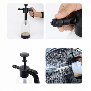 Pulvérisateur de mousse manuel ILOT 2L pour voiture, canon à mousse pour tuyau d'arrosage avec jet en éventail pour lavage et arrosage des plantes - Product Image 3