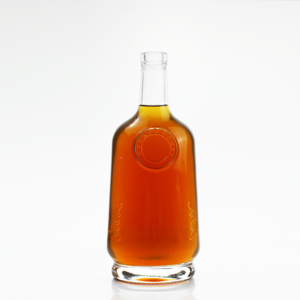 Botella de cristal personalizada, <span class=keywords><strong>tequila</strong></span> vacío, 1000ml, grabado, calcomanía - Product Image 1