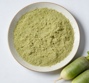 Bulk wholesale freeze-<b>dried</b> green radish powder from Chinese factory healthy dehydrated <b>vegetable</b> and fruit snack - Product Image 1