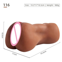Godet de masturbation texturé pour homme, jouet adulte pour l'entraînement de la résistance, étanche, sensation de sexe réel