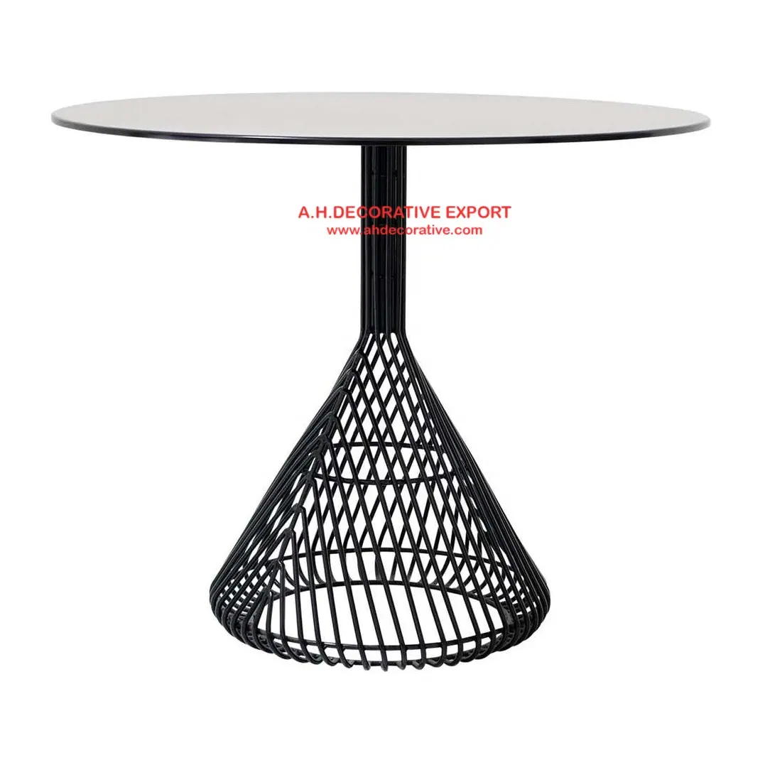 Premium kalite Metal yan masa ev dekorasyon için Modern dekoratif oturma odası yan masa