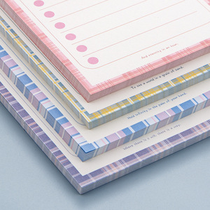 Ins Cute Aesthetic Notepad Creative Lined Grid Memo Planner Notebook For Student Daily Use - Product Image 3