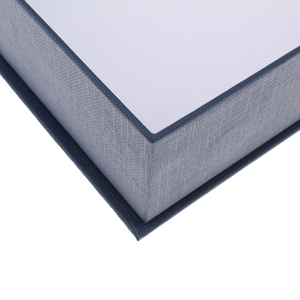 Fard à feuille bleu marine or 5 pièces, emballage de produit de soins de peau, aimant pour hommes, boîte-cadeau, Logo personnalisé, OEM - Product Image 5