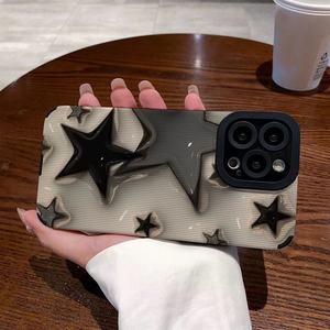 Cover per Cellulare in TPU di Alta Qualità con Stampa a Stella <span class=keywords><strong>e</strong></span> Finitura Argento Elettroplaccato per <span class=keywords><strong>iPhone</strong></span> 12 13 14 15 16 <span class=keywords><strong>Plus</strong></span> Pro Max 17 Air - Product Image 5
