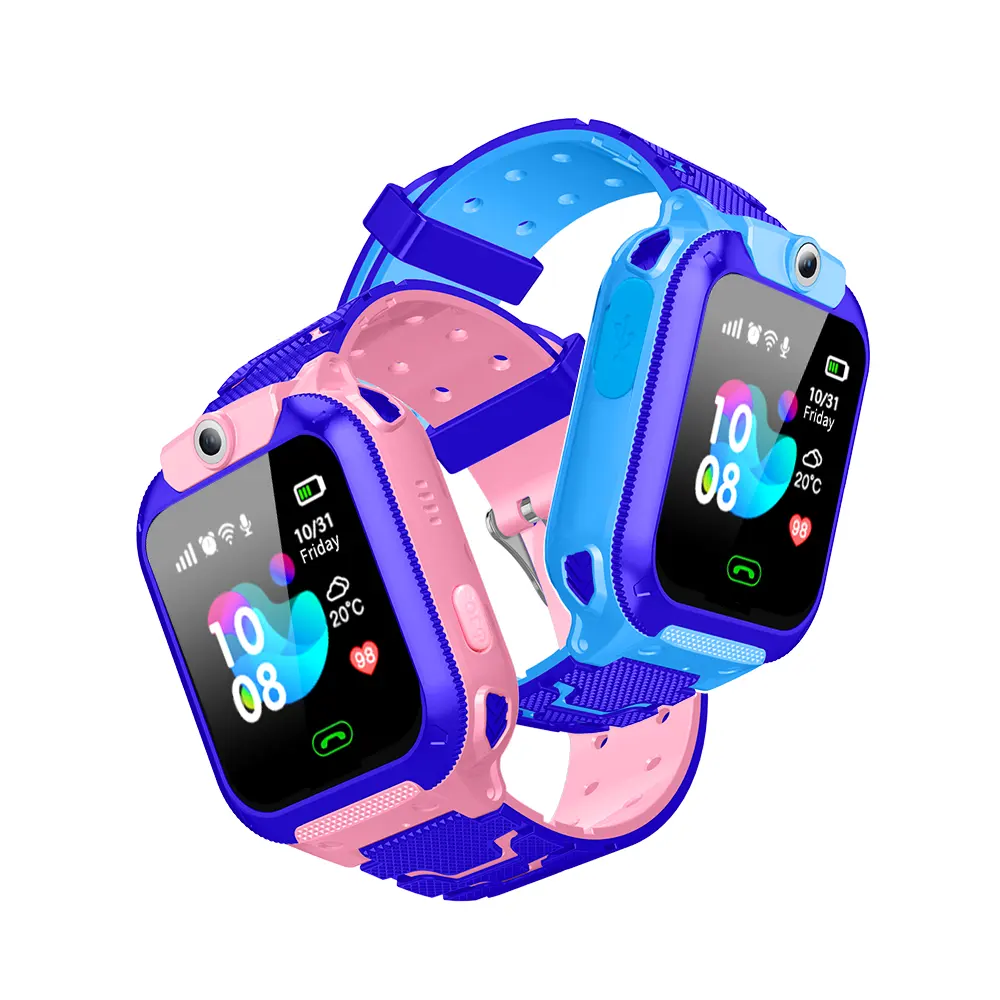 Anak Jam Children Smart Watch Phone Kids Gps, Smart Tracker q50 baby smartwatch with sim card Q12 Mobile phone accessory