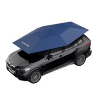Auvent de toit automatique pour voiture avec télécommande, parapluie pliable mobile pour voiture, protection UV