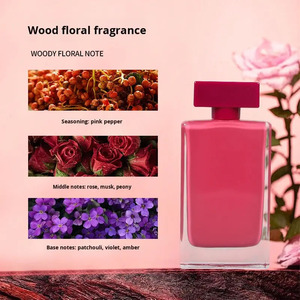 Bán buôn gốc forher của phụ nữ lâu dài màu hồng tinh khiết xạ hương nước hoa lâu dài Rose <span class=keywords><strong>Red</strong></span> xạ hương hương thơm qua biên giới - Product Image 3