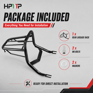 Porte-bagages arrière en fer pour moto, support de top-case, porte-charge arrière, accessoires compatibles avec <span class=keywords><strong>Honda</strong></span> <span class=keywords><strong>Monkey</strong></span> <span class=keywords><strong>125</strong></span> Monkey125 - Product Image 3