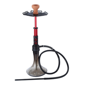 Narguilé allemand de haute qualité en acier inoxydable Mig Shisha narguilés avec verre transparent <span class=keywords><strong>Shesha</strong></span> <span class=keywords><strong>bouteille</strong></span> tabac ensemble fumer - Product Image 1