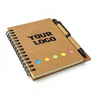 Promotion Custom Logo Business Gifts Notebook <b>and</b> <b>Pen</b> Gift Set Spiral Notebook With <b>Pen</b> Planner Binder Notebooks for Gift - Product Image 1